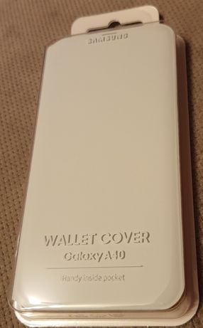 Orginalne etui Samsung Galaxy A40..Wallet Cover