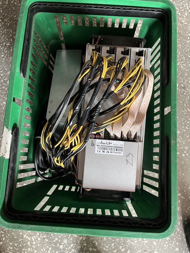 Antminer L3++ z zasilaczem