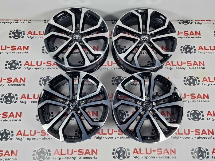 NOWE alufelgi TOYOTA 19" 5x114,3 Auris Corolla RAV-4 Previa - Czarne