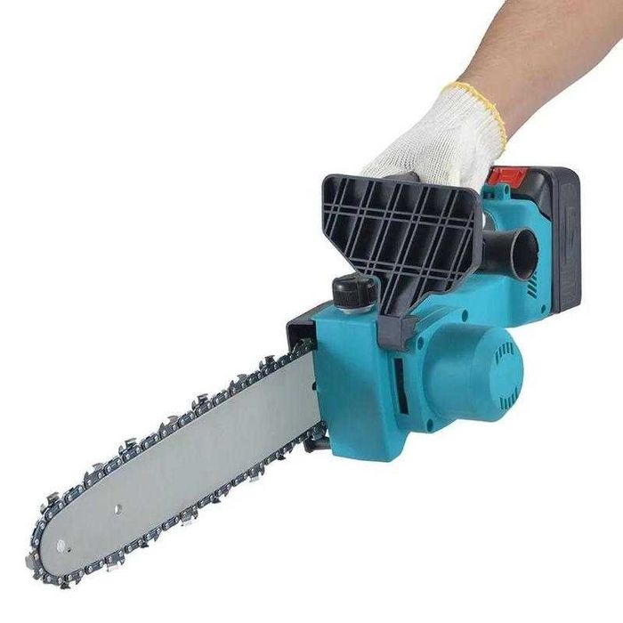 Аккумуляторная цепная пила 12" с 2-мя аккумуляторами в кейсе смасл бак