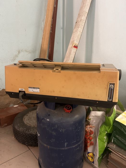 Maquina antiga de escrever