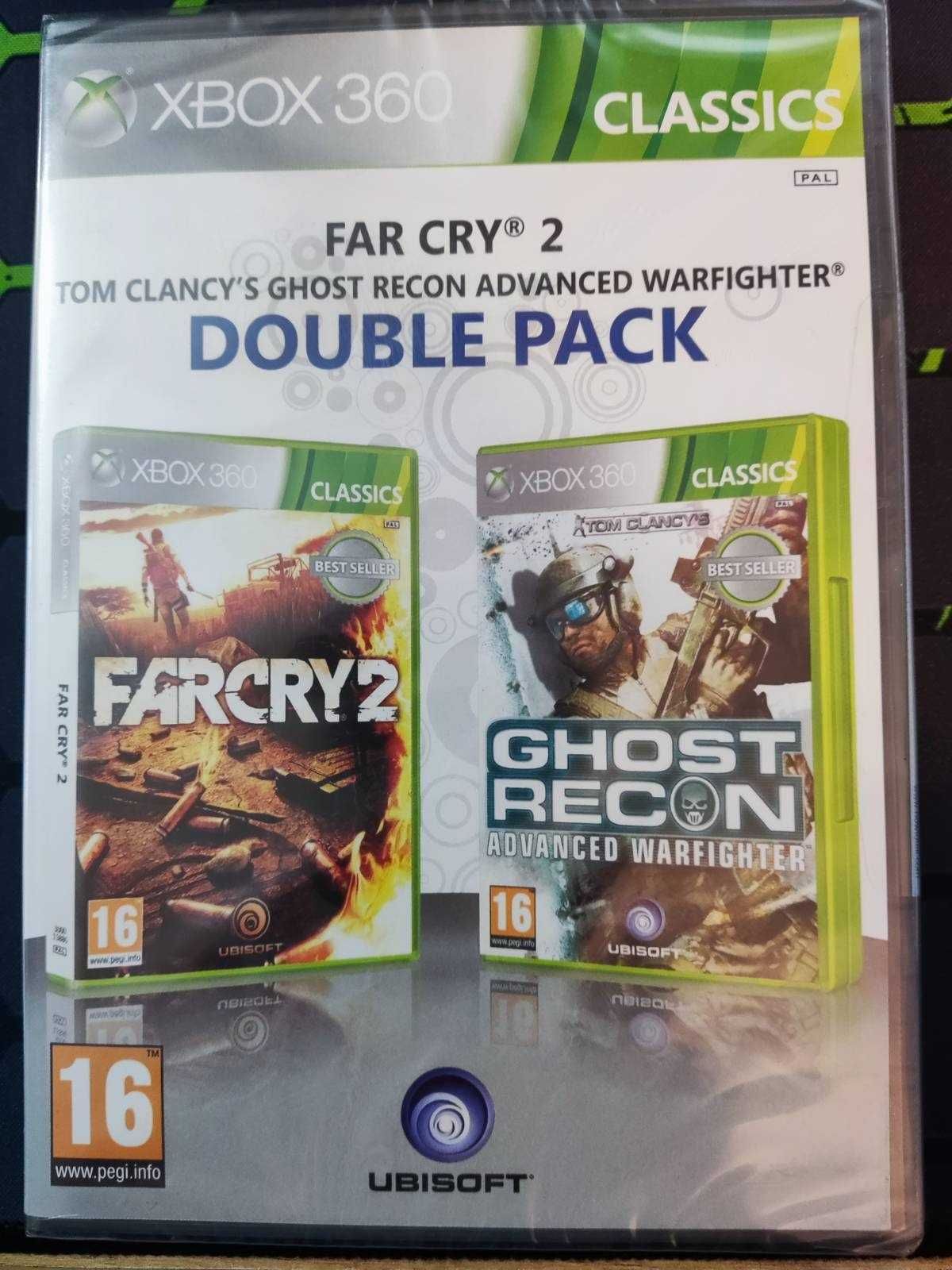 Far Cry 2 Ghost Recon Double Pack Xbox 360 Nowa w folii