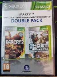 Far Cry 2 Ghost Recon Double Pack Xbox 360 Nowa w folii