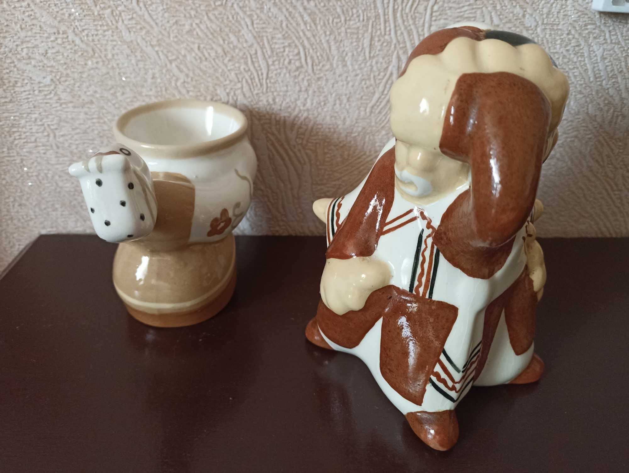 Солонки Буды. Фаянс. Винтаж.