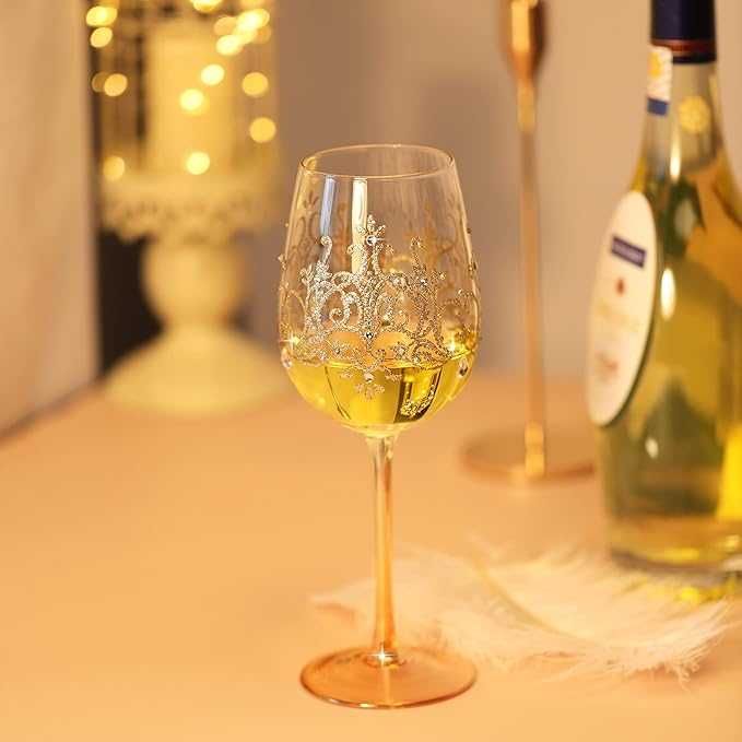 Nymphfable RęCznie Malowany Kieliszek Do Wina