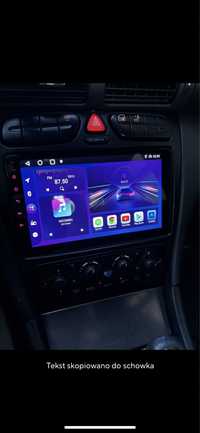 Radio 2 din android Mercedes C klasy CLK Class S203 W209 A209