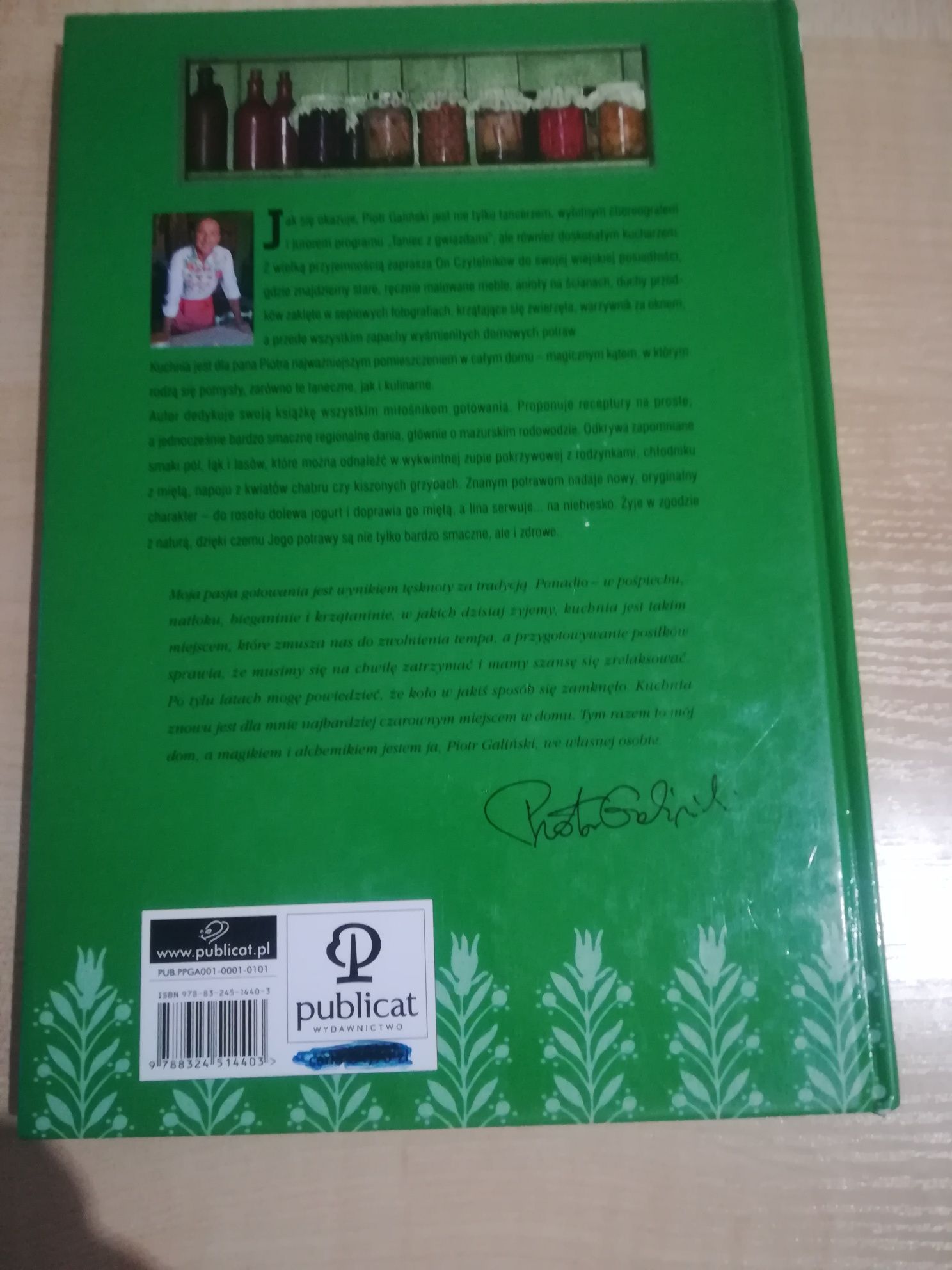 Książka album "Taniec z garami" Piotr Galiński