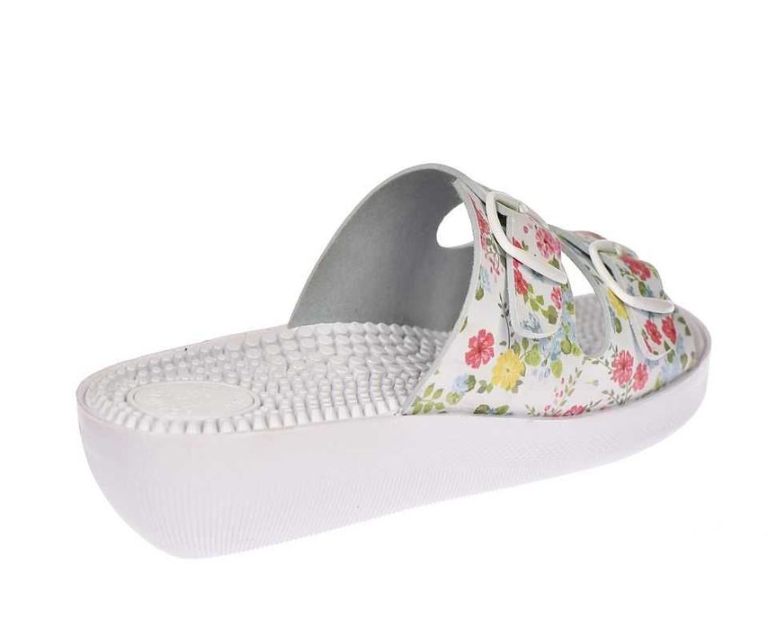 Fakirki damskie klapki masujące z kolcami FP-01 włoskie medyczne r. 36