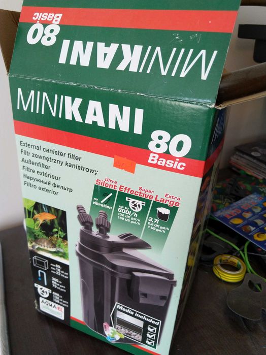 Zbiornik z filtrami AQUAEL MINI KANI 80