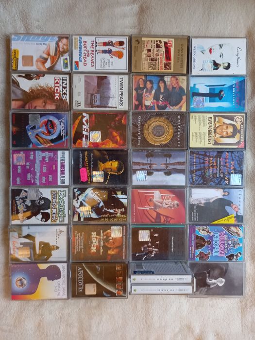 Kaseta magnetofonowa-muzyka zagraniczna