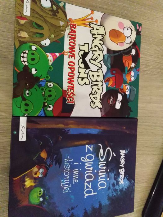 Zestaw 2 książek z serii Angry Birds