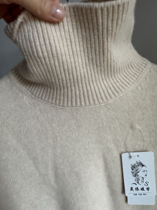 Sweter z 100% wełny merynosa xs-s