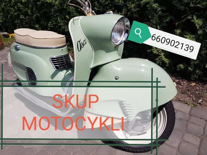 Skup quad motocykli aut zlomu staroci Simson mz wsk jawa skuter star