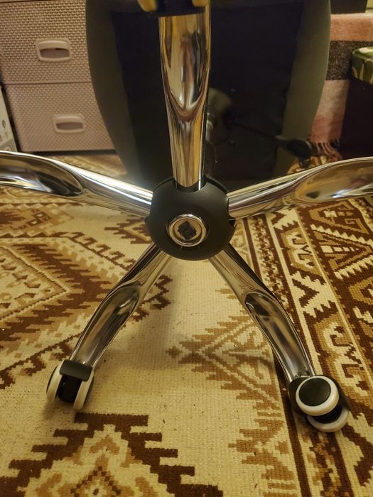 Крісло на колесах Bonro велюр сірий