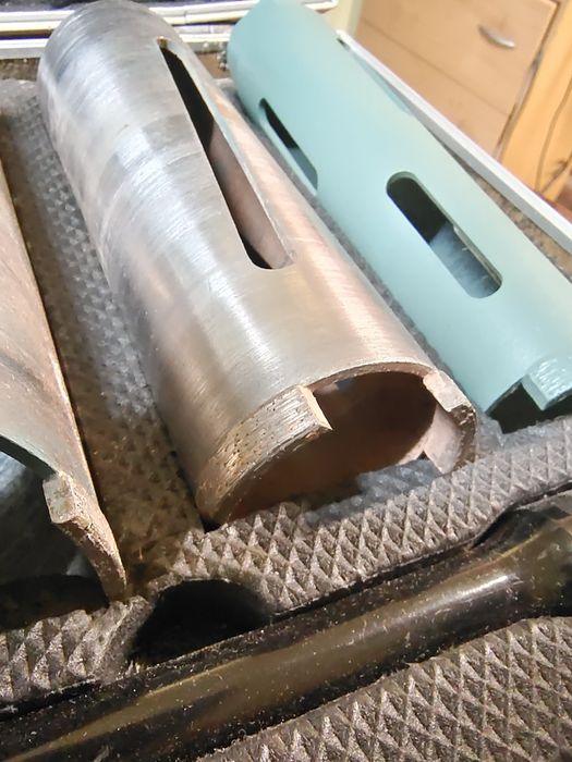 Otwornice diamentowe do betonu 117 mm 52mm 38mm Erbauer