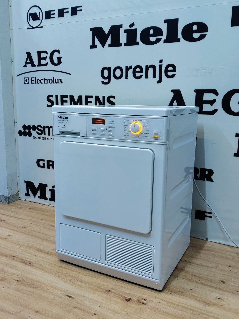 Сушка Miele™ T8626WP EcoComfort, сушильная машина. ТЕКСТ.МЕНЮ. Germany