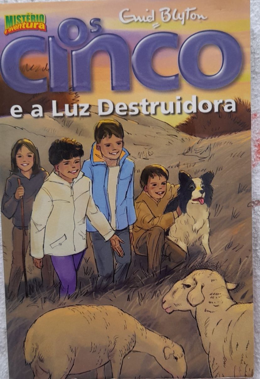 Livros da coleção "Os Cinco"