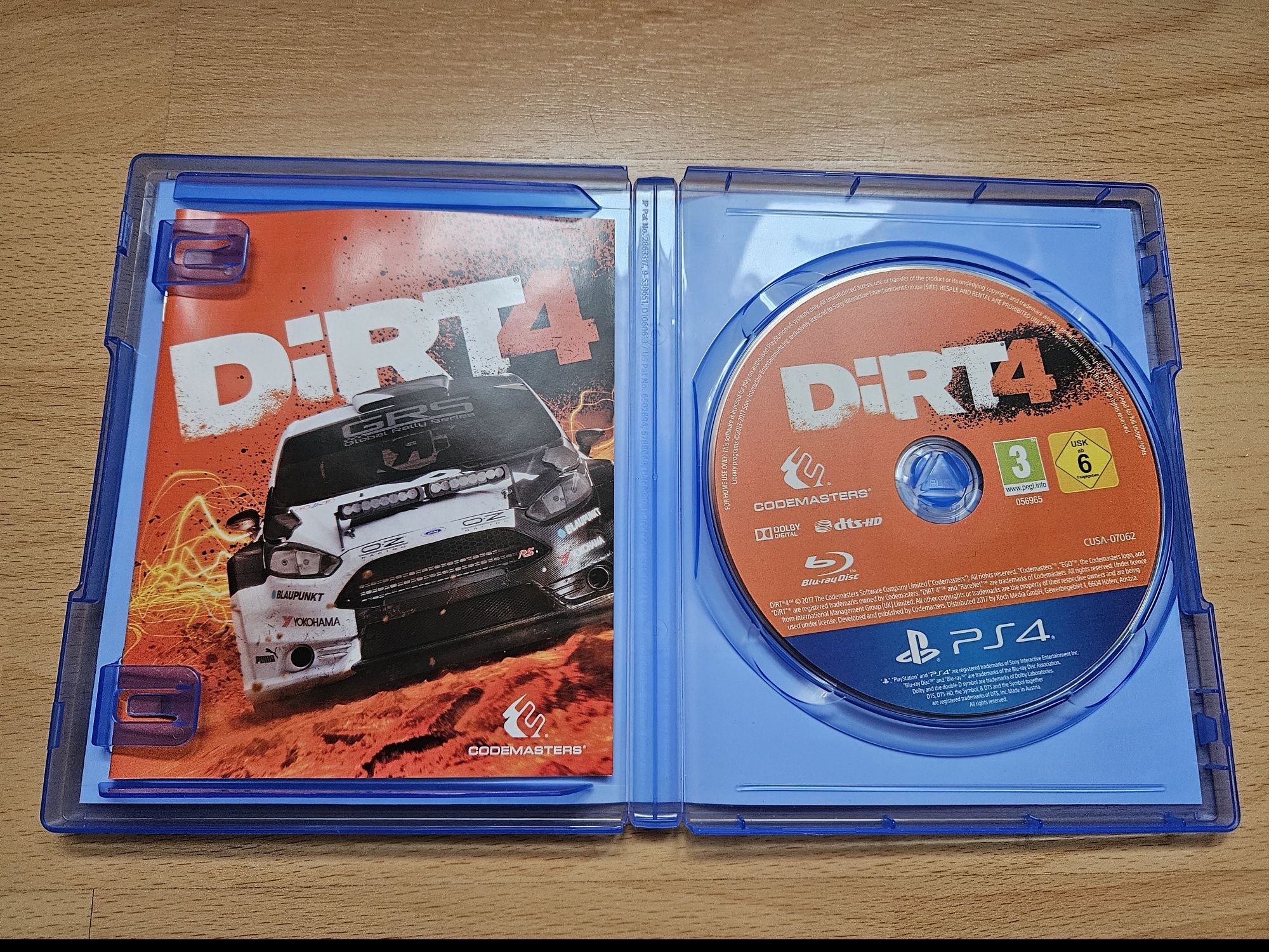 Dirt 4 wyścigi/rajdy na PS4