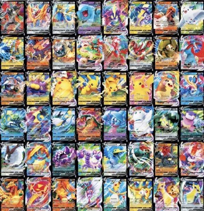 Початківець збирання колекції Pokemon Card's