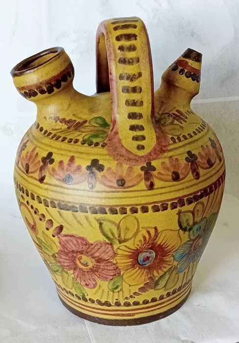 Púcaro de Barro Policromado