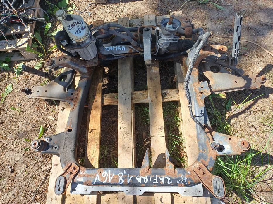 Opel Zafira B 1.8 16V Sanki Przód Przednie Ława Trawers Zawieszenie