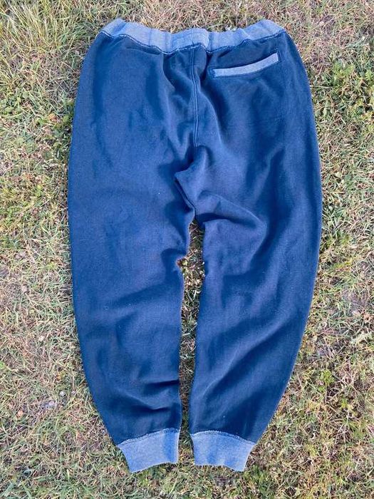 Spodnie damskie dresowe Abercrombie Fitch S M Avant Garde granatowy