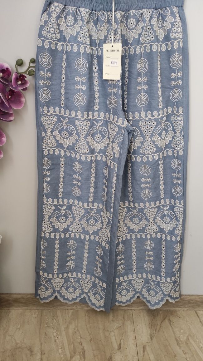 Szerokie luźne spodnie jeans M L xl XXL