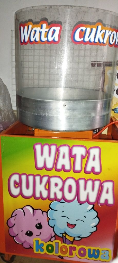 Wózek do waty cukrowej