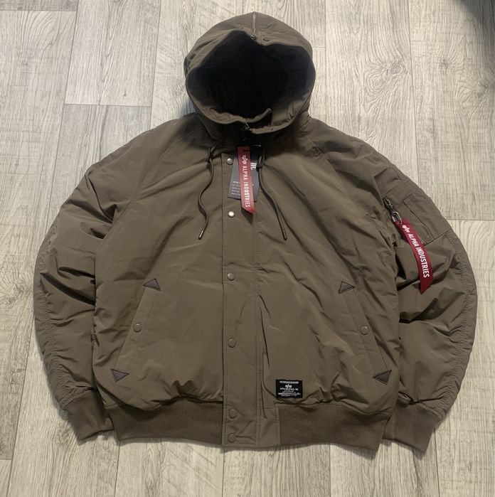 Alpha industries N-2B ALTITUDE coyote brown cwu 45 ma1 зимняя куртка