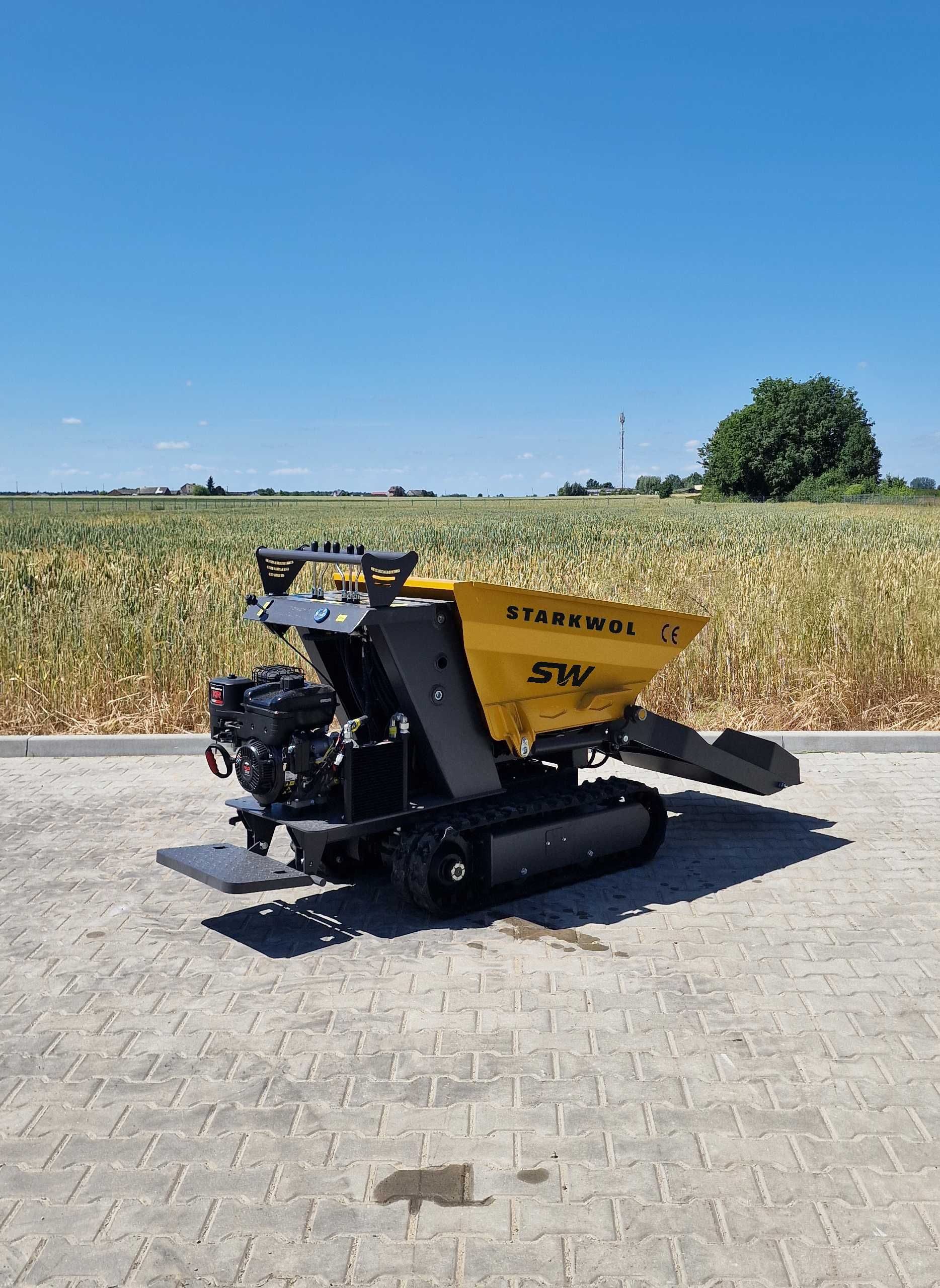 Taczka spalinowa wozidło Briggs & Stratton Udźwig 800 kg