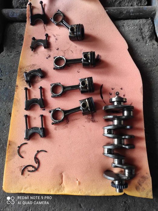 VW skoda seat audi wał korbowy 2.0 TDI tłok panewki korbowód gwarancja