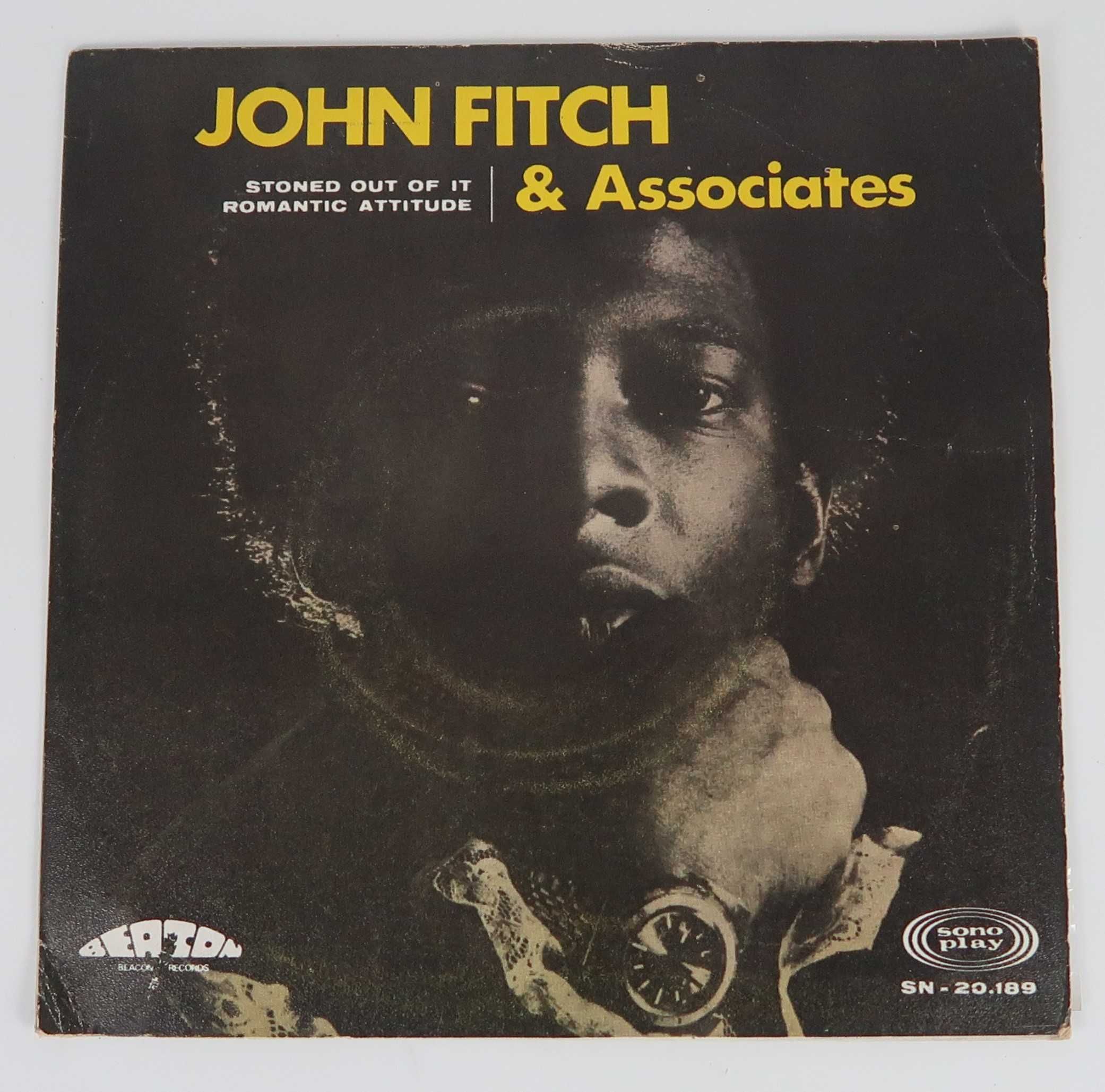 John Fitch & Associates– Stoned Out Of It, Single Vinil, Psychedelic