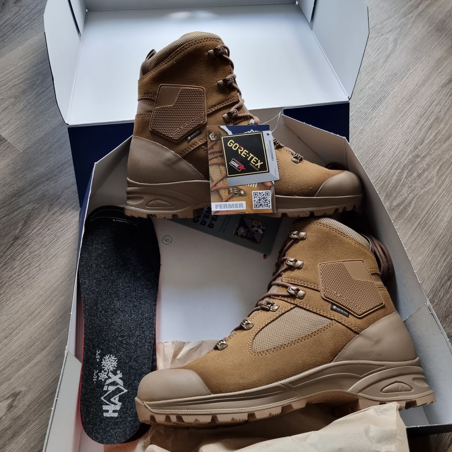 Botas Haix Gore-tex Tam 42