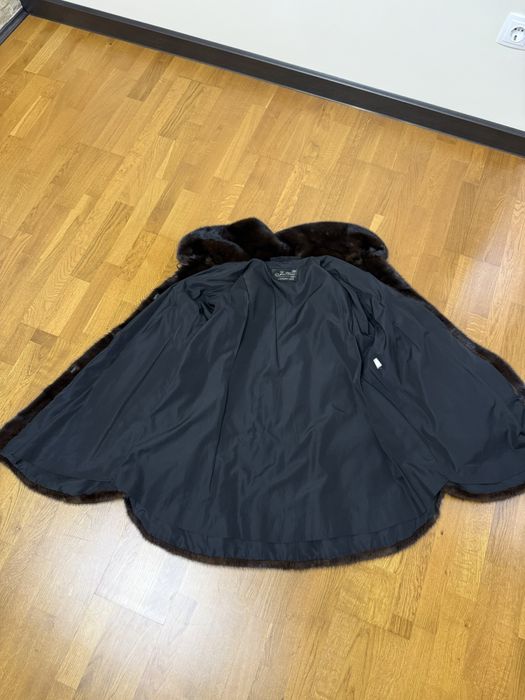 Норкова шуба натуральна