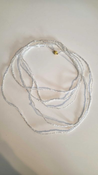 Pendente (pulseira) branco-pérola