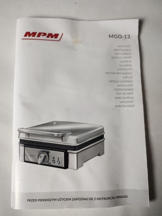 Потужна  ЕлектроВафельниця  МРМ  MGO -13  1400W.