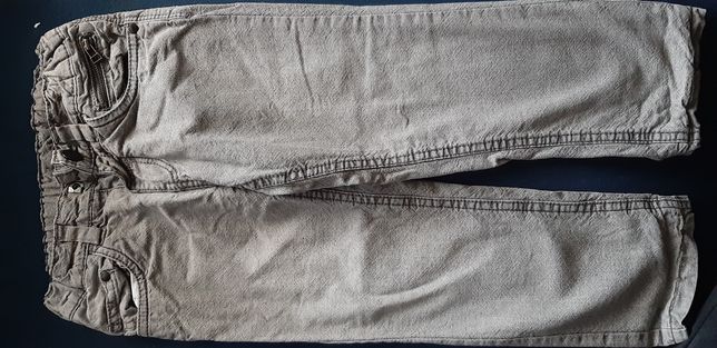 Spodnie na bawełnianej podszewce r104