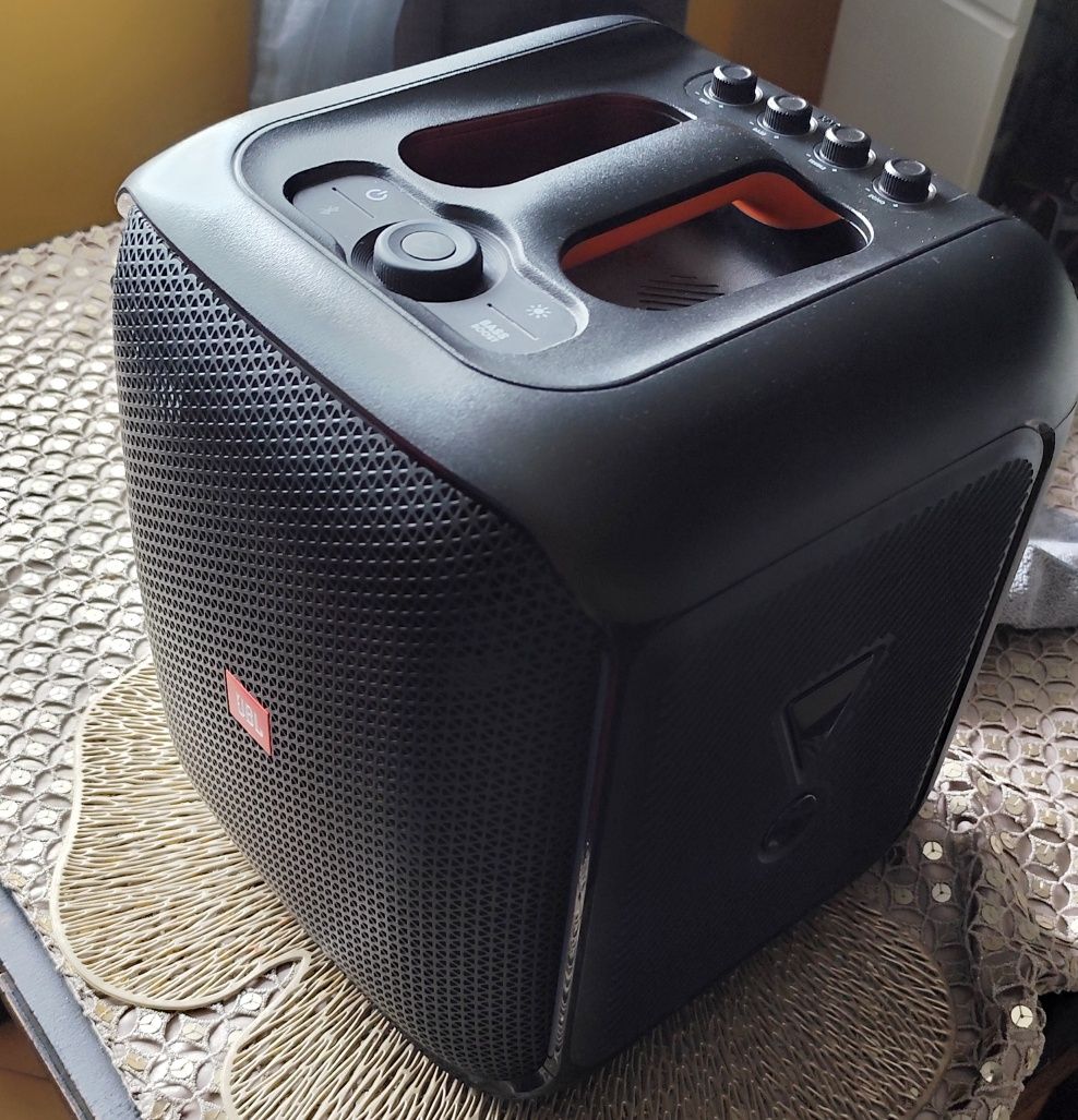 JBL party box encore jak nowy z mikrofonem