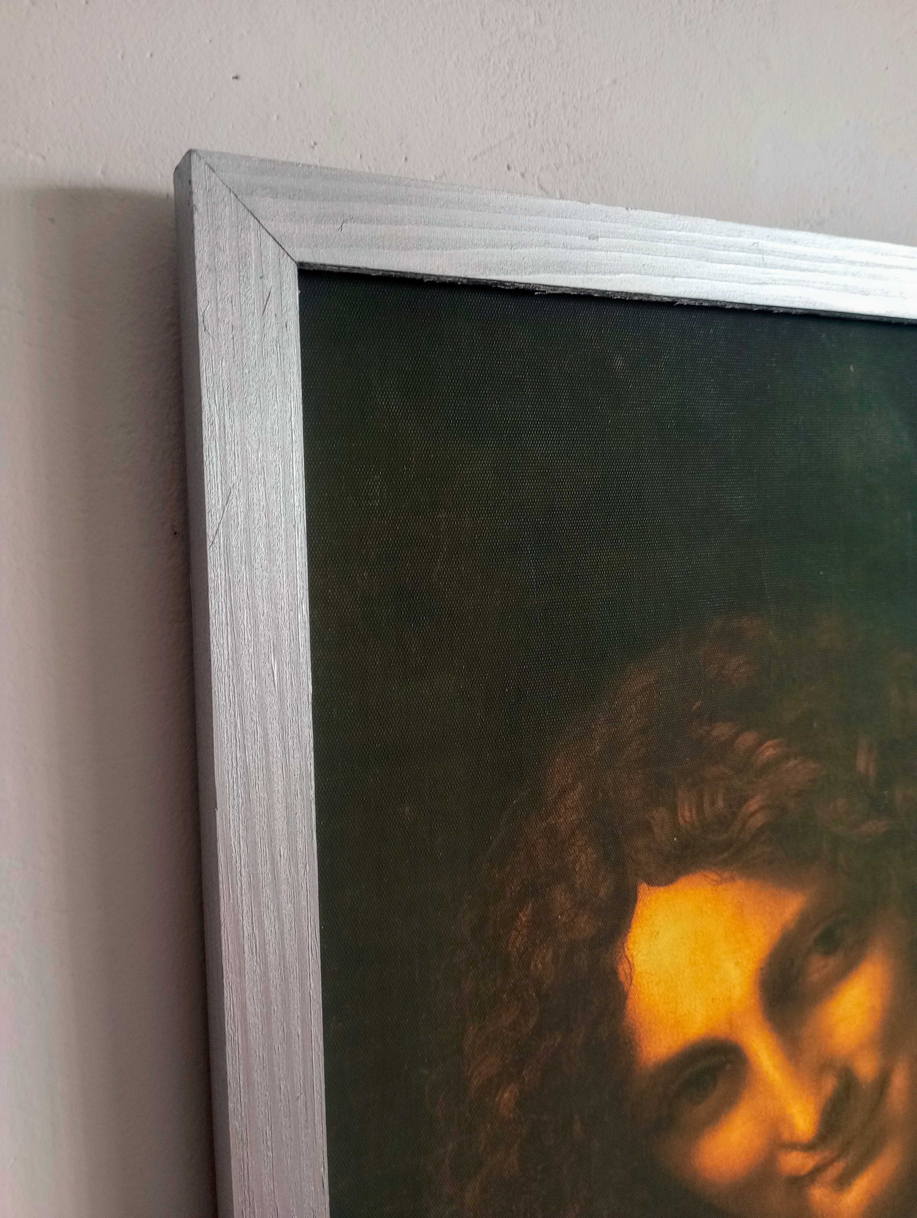 Obraz na płótnie -Jan Chrzciciel, Leonardo da Vinci, 50x70cm