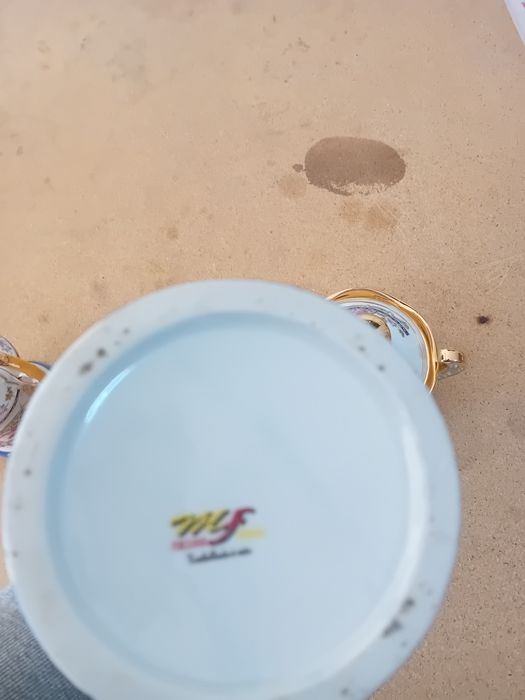 Loiça procelana pintada à mão Myrtus