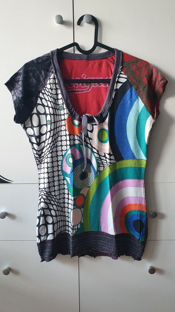 34 36 Desigual bluzka bąbka