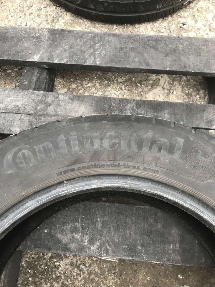 Continental 205/55r16 пара резина шини б/у склад оригінал