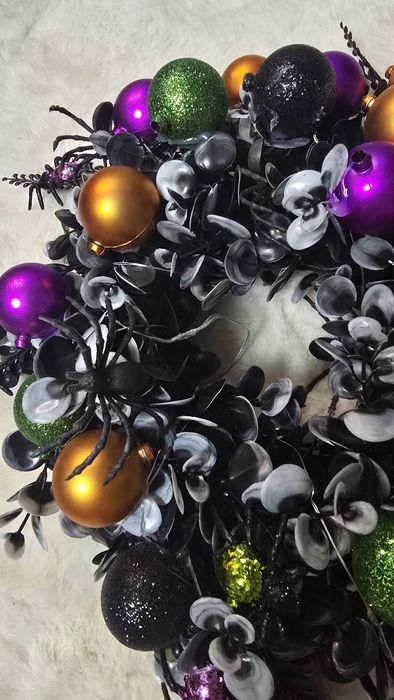 Mini wieniec halloween