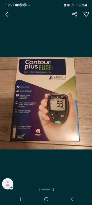 Contour Plus Elite nowy glukometr