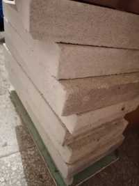 Bloki betonowe 59 cm x 24 cm x 6 cm. Cena za całość