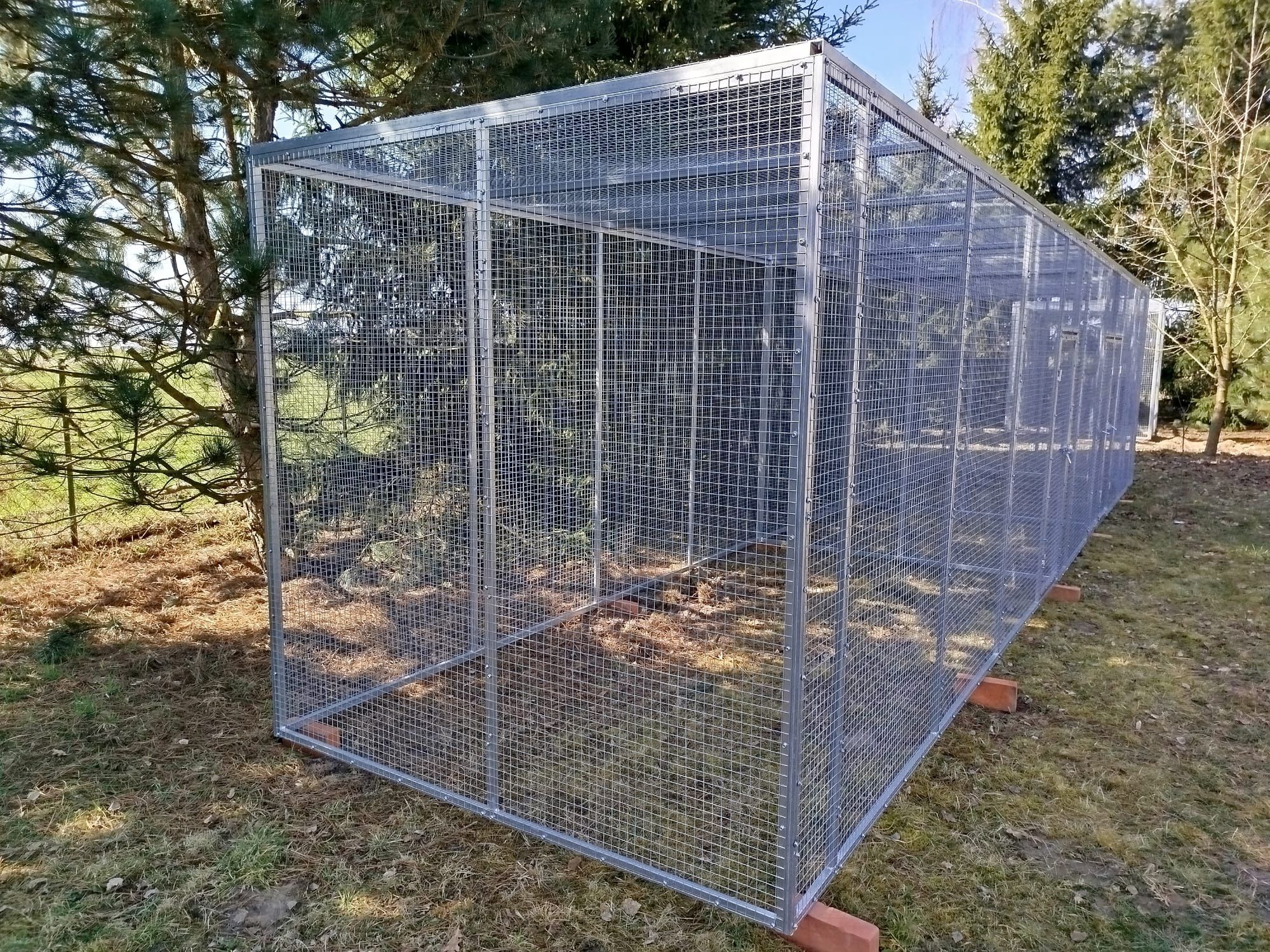 Woliera dla ptaków kota klatka 9x2