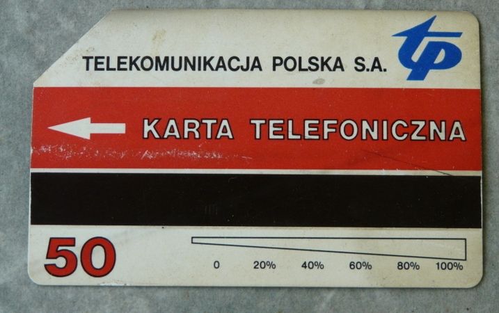 Stara karta telefoniczna