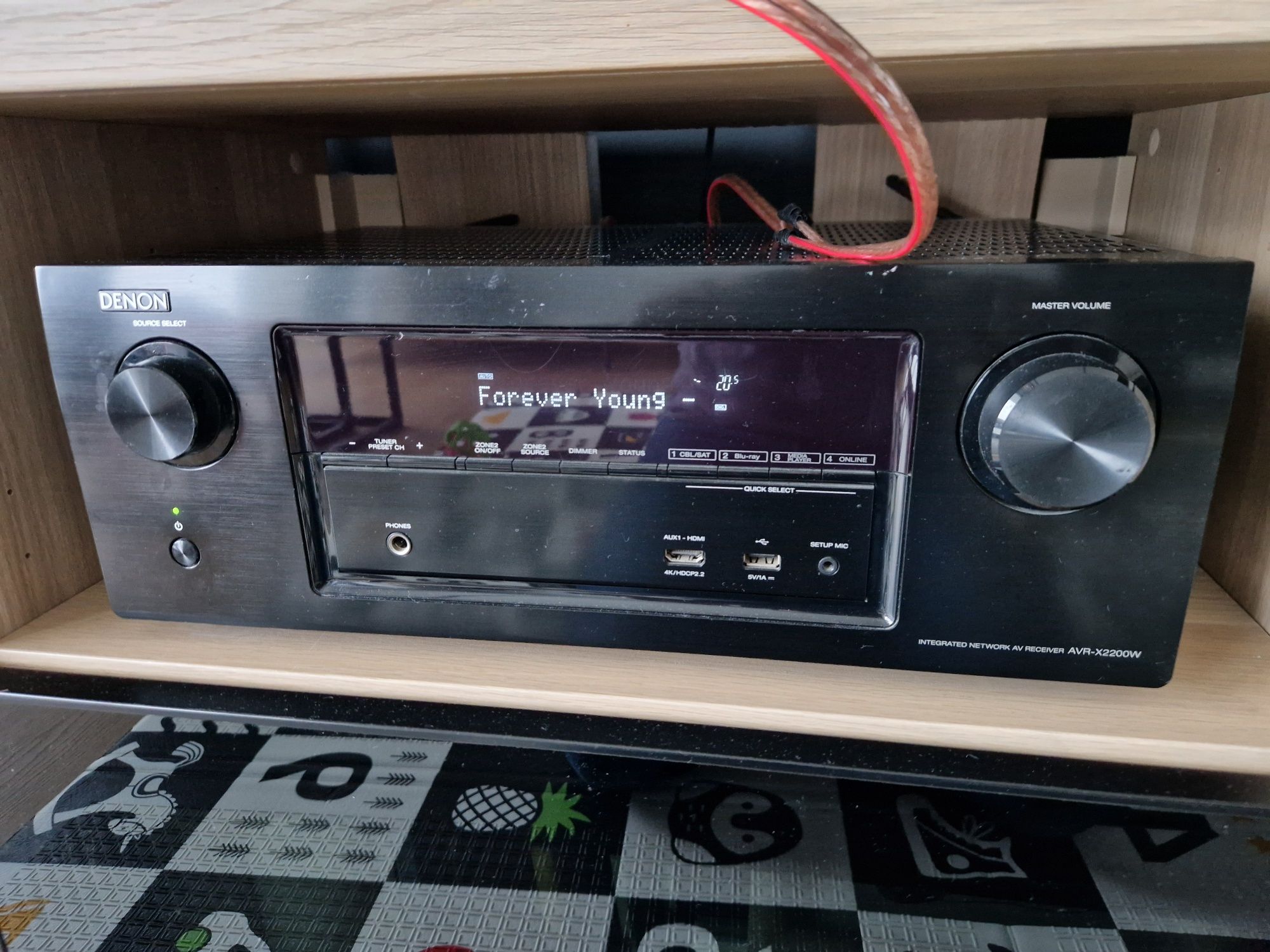 Denon AVR-X2200W, apmplituner, kino domowe