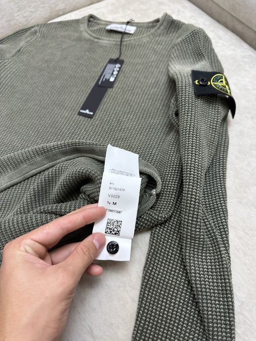 Зелений светр Stone Island | Аунтефік ОЛХ ДОСТАВКОЮ!