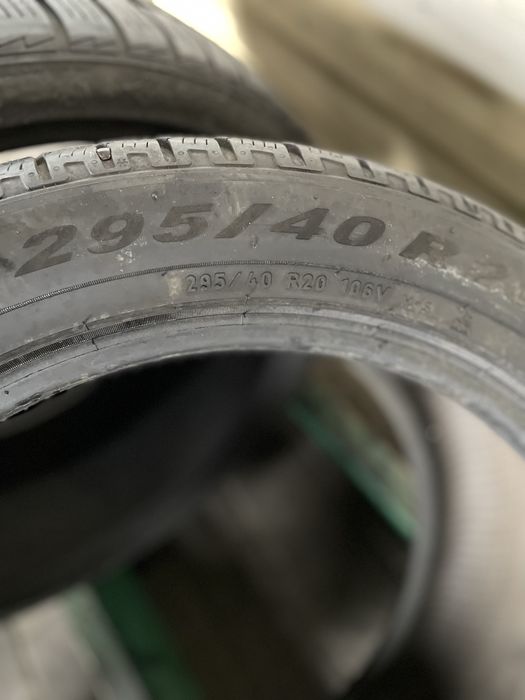 Шини резина 295 40 20 Pirelli 2шт. 6mm Зима зимові